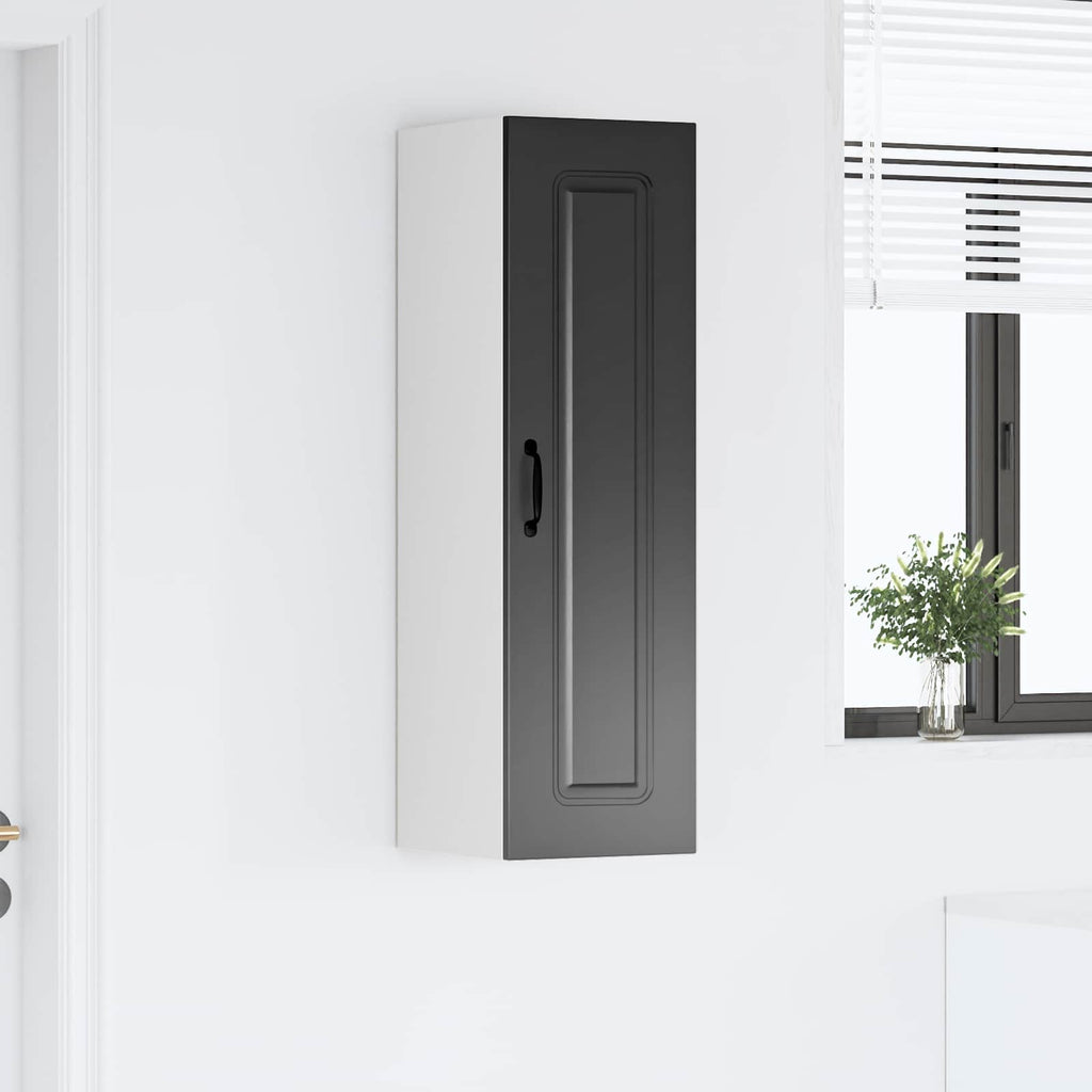 vidaXL Front do zmywarki Kalmar Czarny 30 x 31 x 100 cm