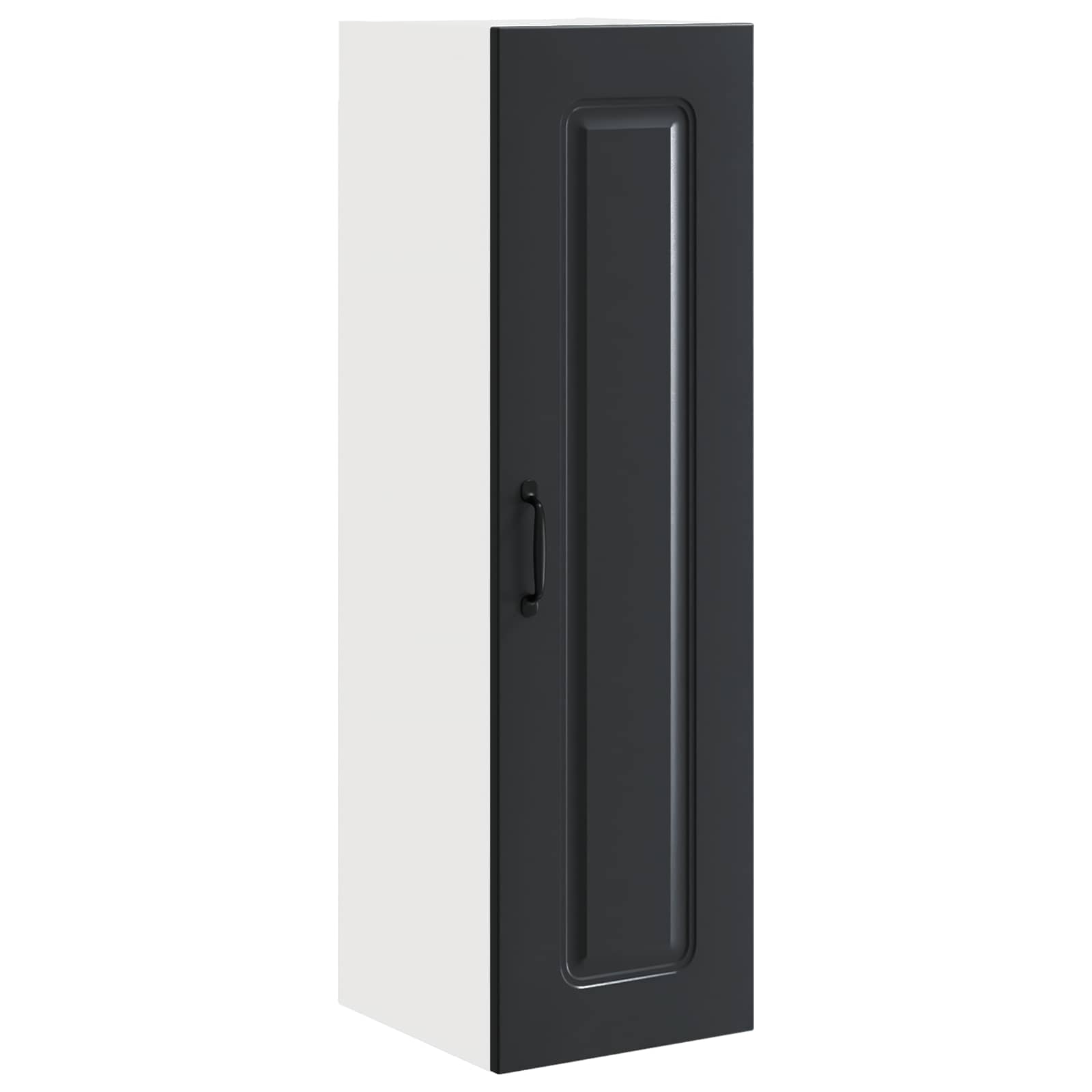 vidaXL Front do zmywarki Kalmar Czarny 30 x 31 x 100 cm