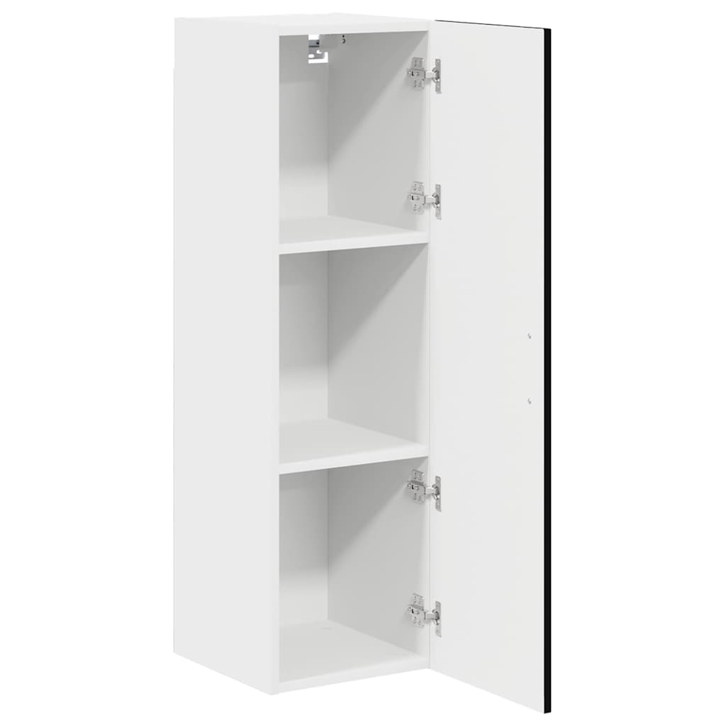 vidaXL Front do zmywarki Kalmar Czarny 30 x 31 x 100 cm
