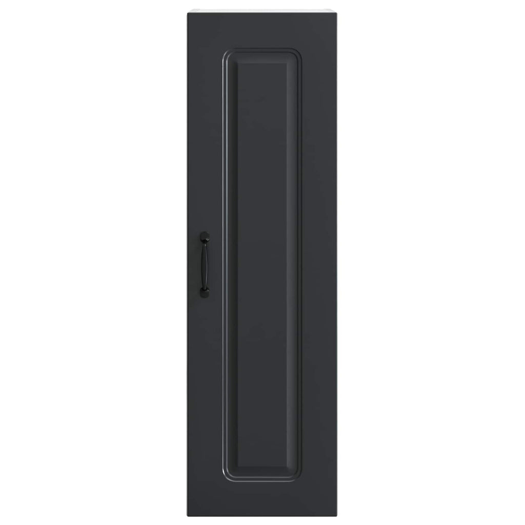 vidaXL Front do zmywarki Kalmar Czarny 30 x 31 x 100 cm