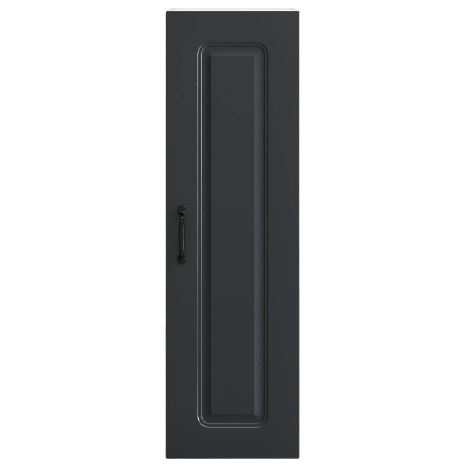 vidaXL Front do zmywarki Kalmar Czarny 30 x 31 x 100 cm