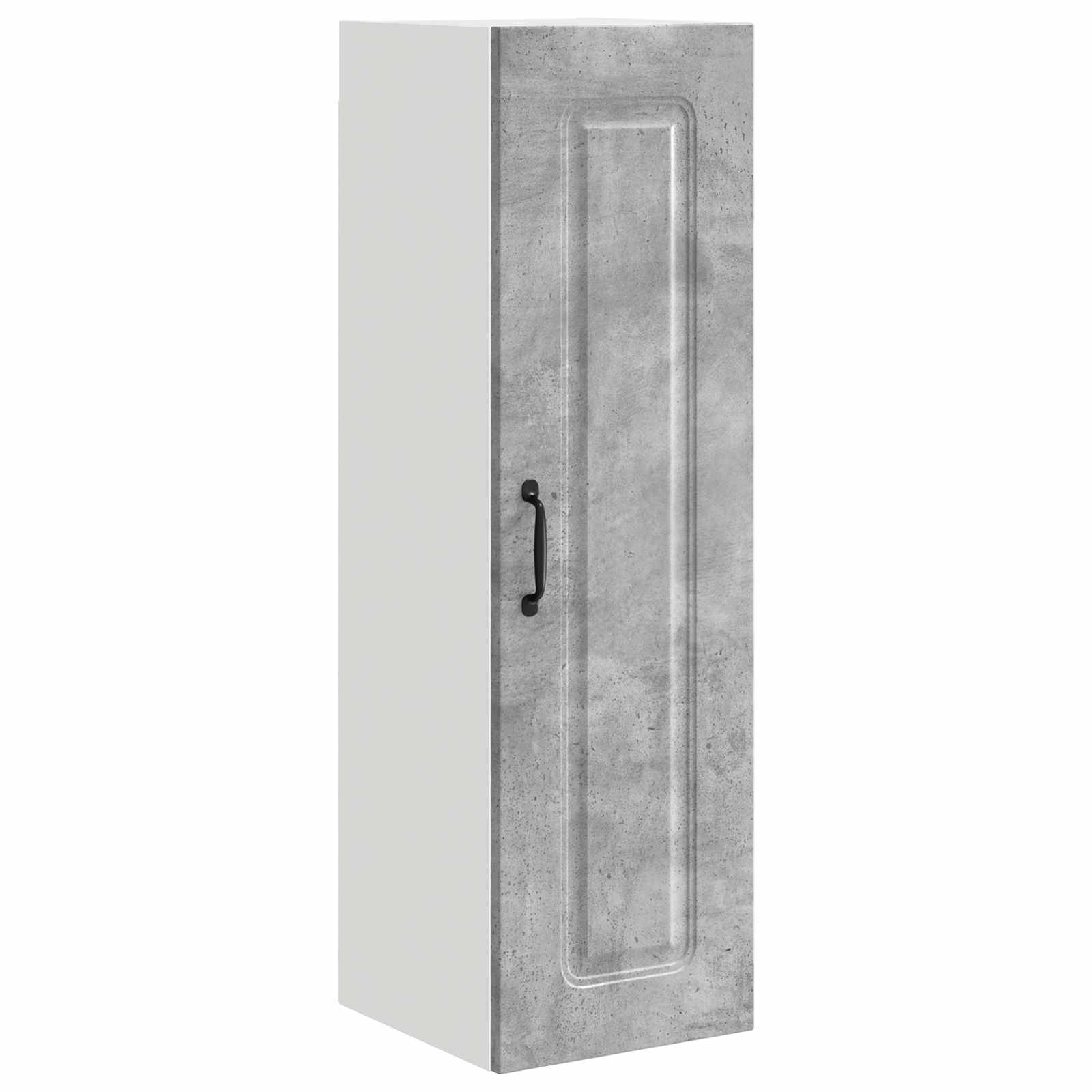 vidaXL Front do zmywarki Kalmar Betonowy szary 30 x 31 x 100 cm