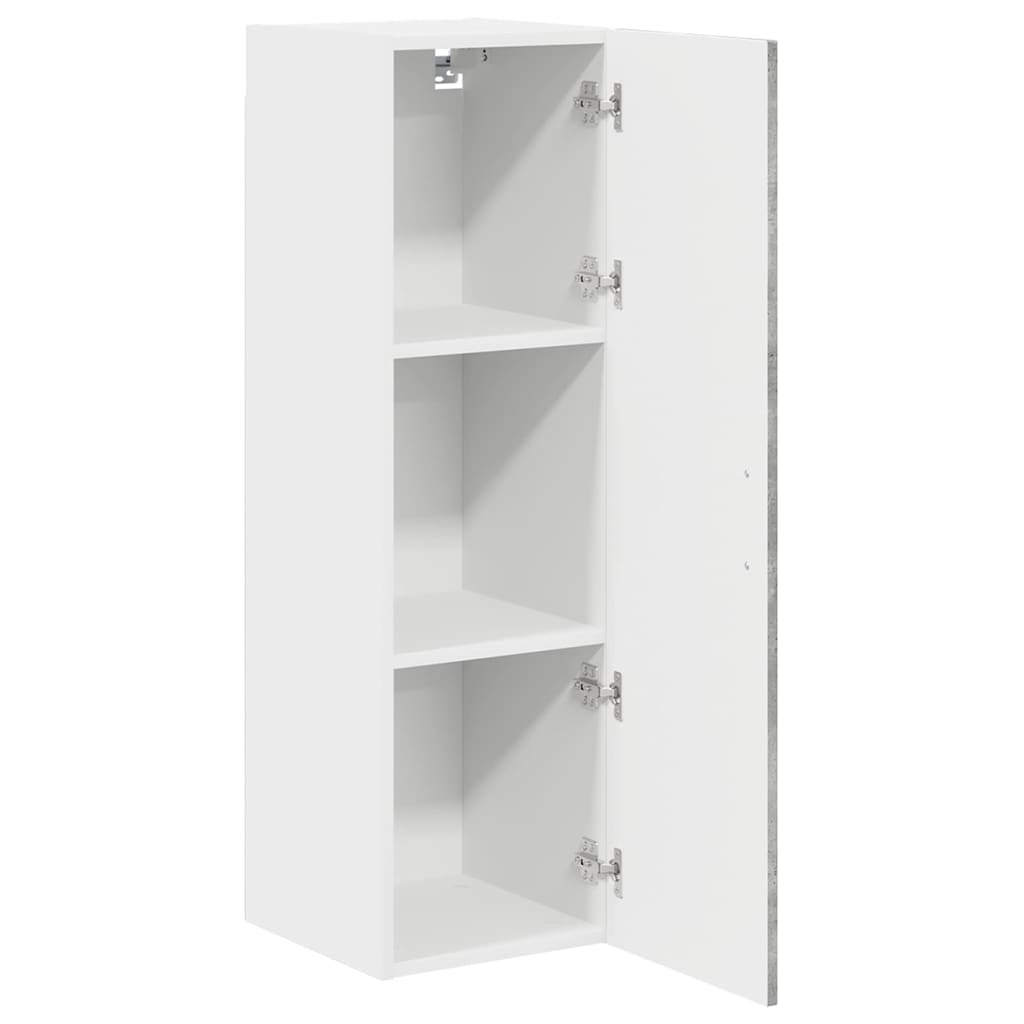 vidaXL Front do zmywarki Kalmar Betonowy szary 30 x 31 x 100 cm