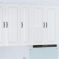 vidaXL Front do zmywarki Kalmar Wysoki połysk biały 30 x 31 x 100 cm
