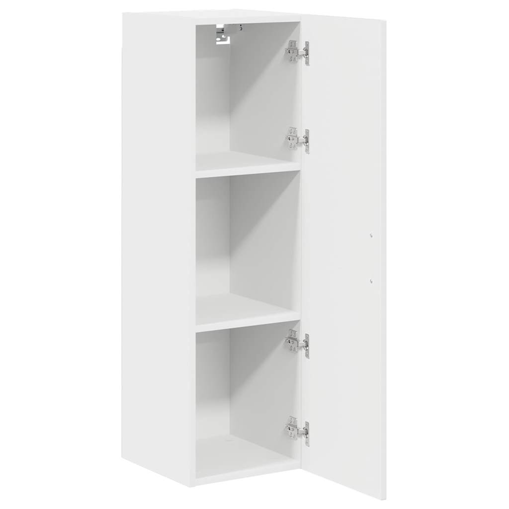 vidaXL Front do zmywarki Kalmar Wysoki połysk biały 30 x 31 x 100 cm