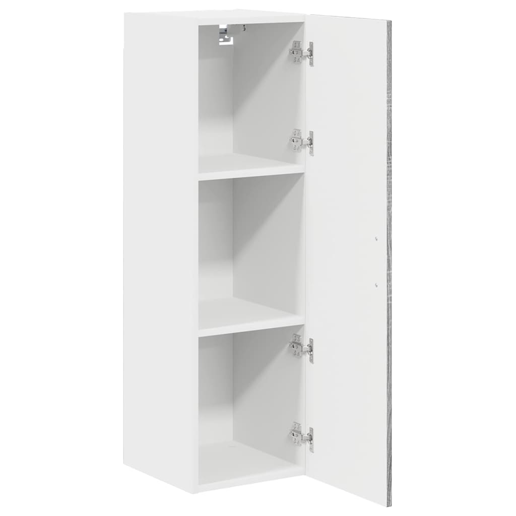 vidaXL Front do zmywarki Kalmar Szary Sonoma 30 x 31 x 100 cm