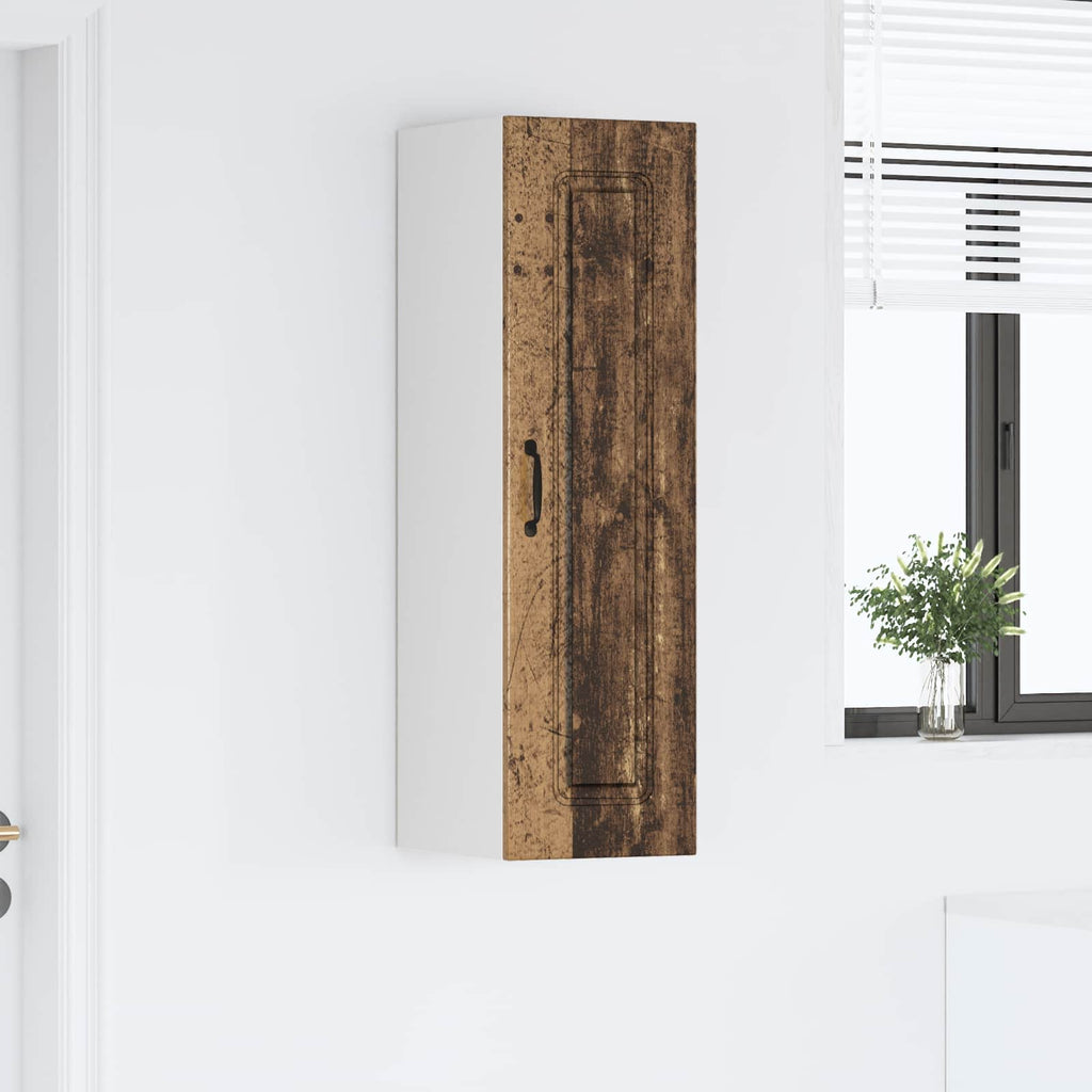 vidaXL Front do zmywarki Kalmar Stare drewno 30 x 31 x 100 cm