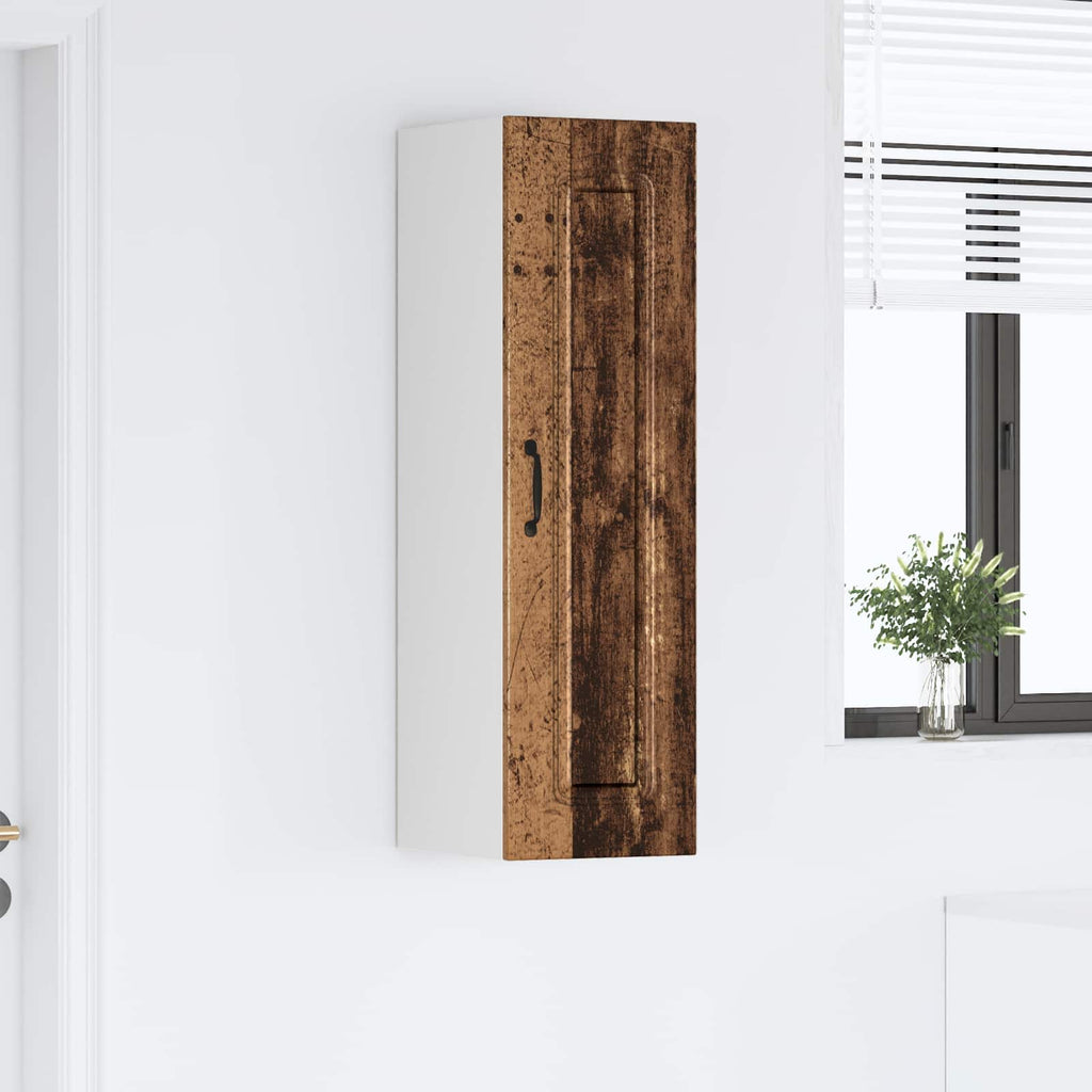 vidaXL Front do zmywarki Kalmar Stare drewno 30 x 31 x 100 cm