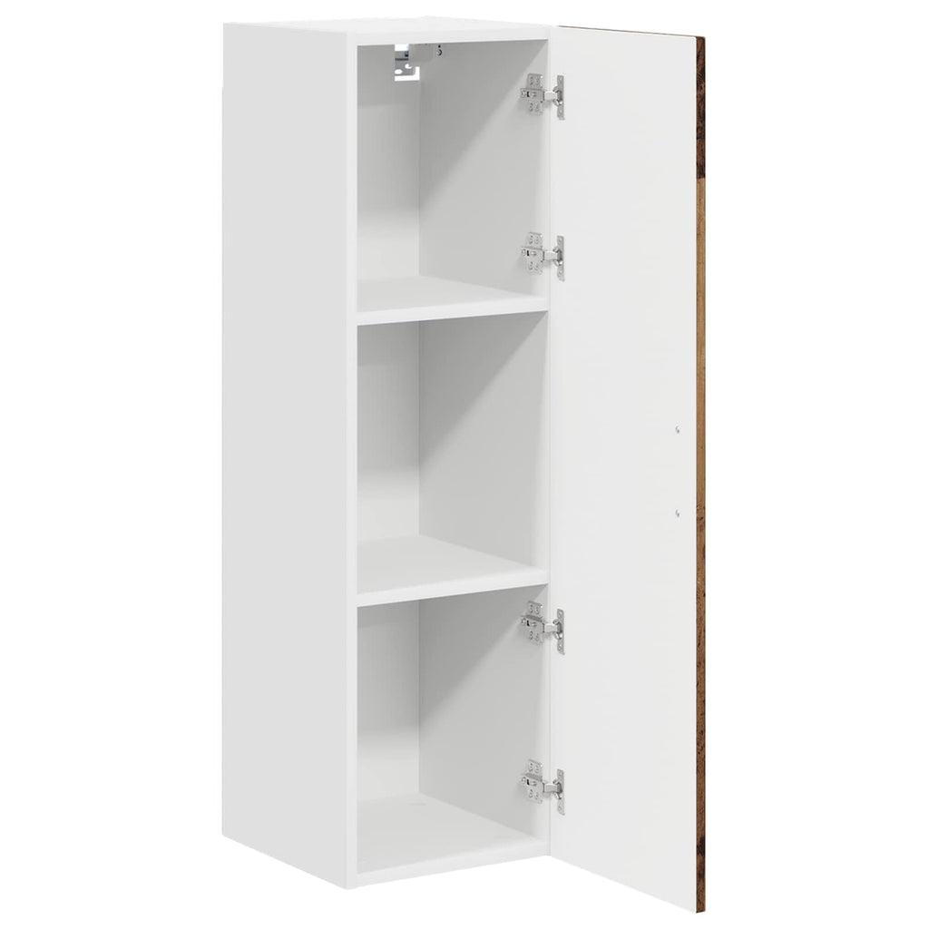 vidaXL Front do zmywarki Kalmar Stare drewno 30 x 31 x 100 cm