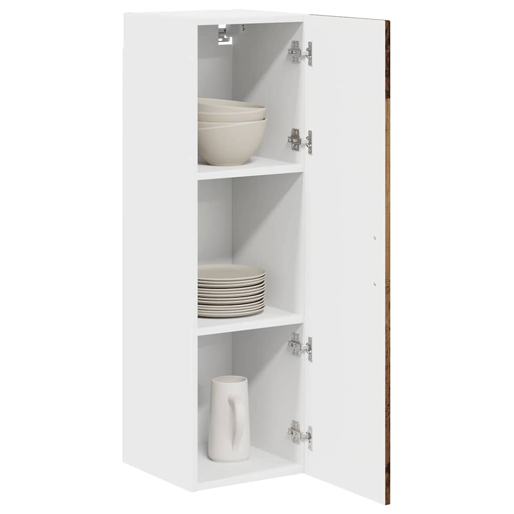 vidaXL Front do zmywarki Kalmar Stare drewno 30 x 31 x 100 cm