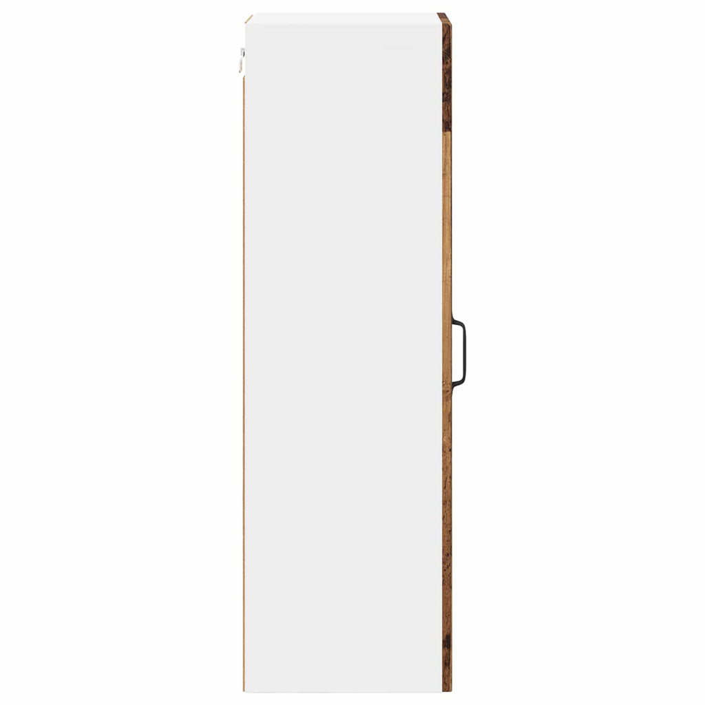 vidaXL Front do zmywarki Kalmar Stare drewno 30 x 31 x 100 cm