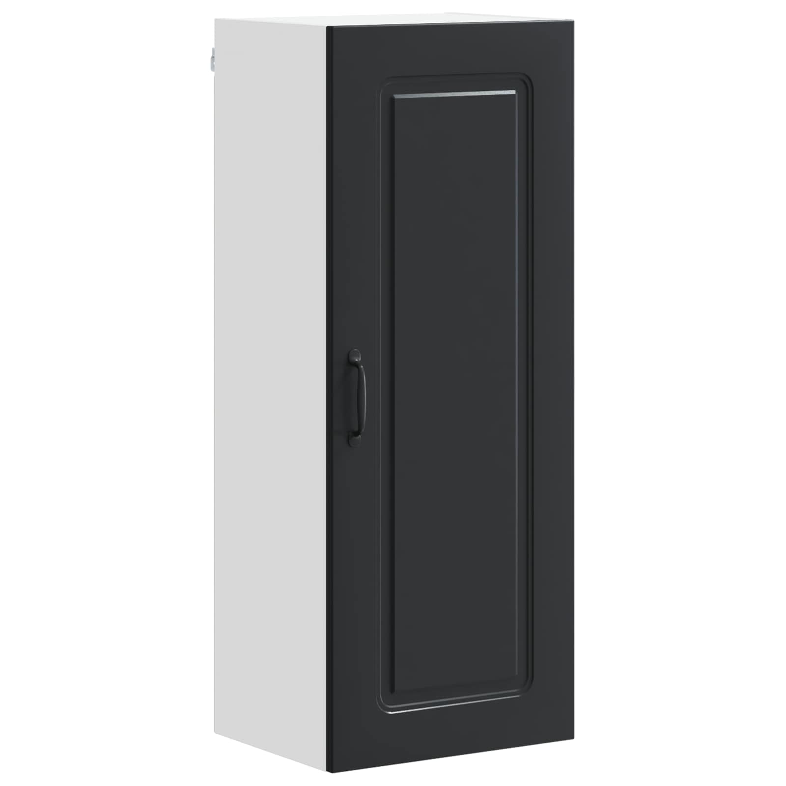 vidaXL Front do zmywarki Kalmar Czarny 40 x 31 x 100 cm