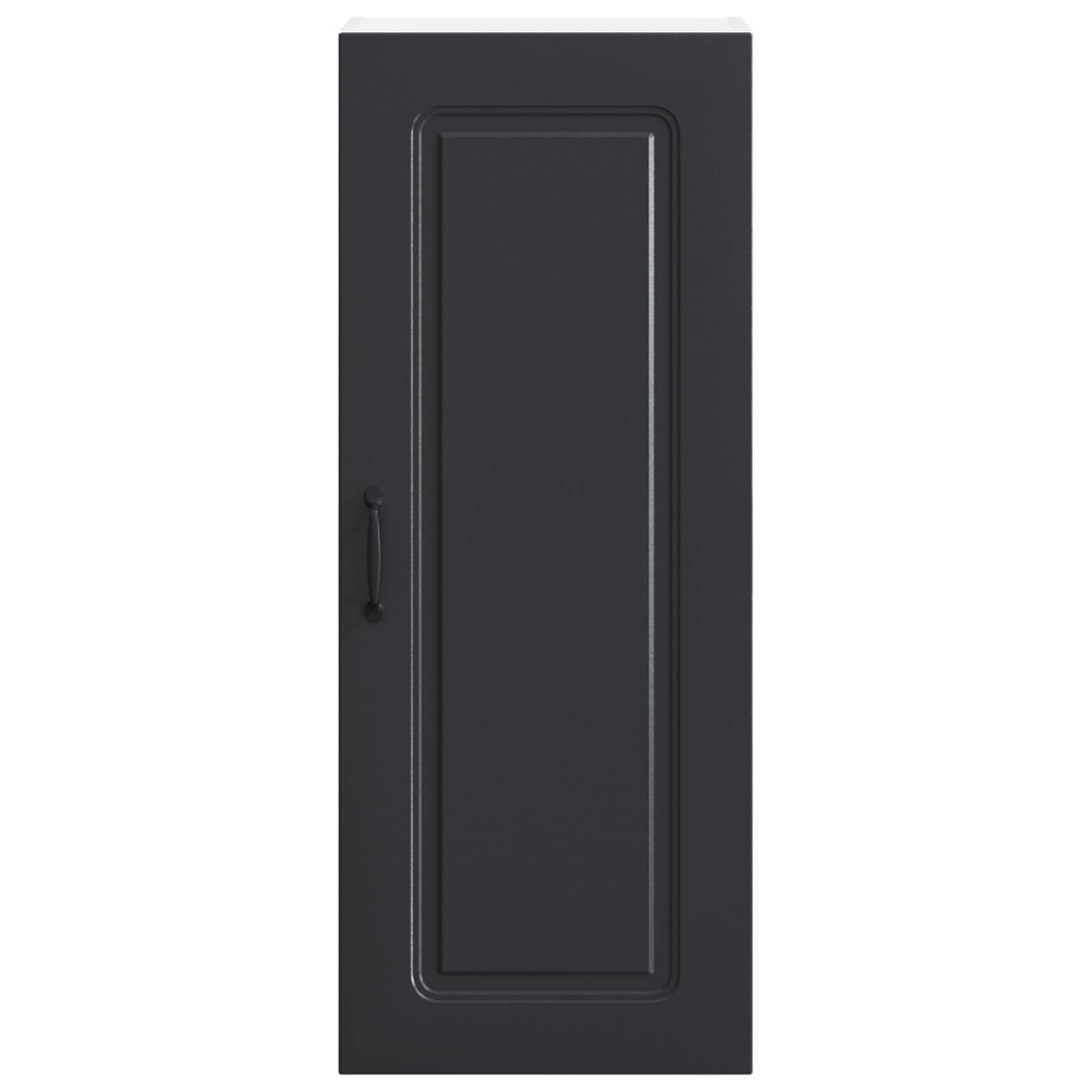 vidaXL Front do zmywarki Kalmar Czarny 40 x 31 x 100 cm