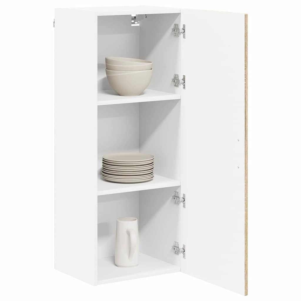 vidaXL Front do zmywarki Kalmar Dąb Sonoma 40 x 31 x 100 cm