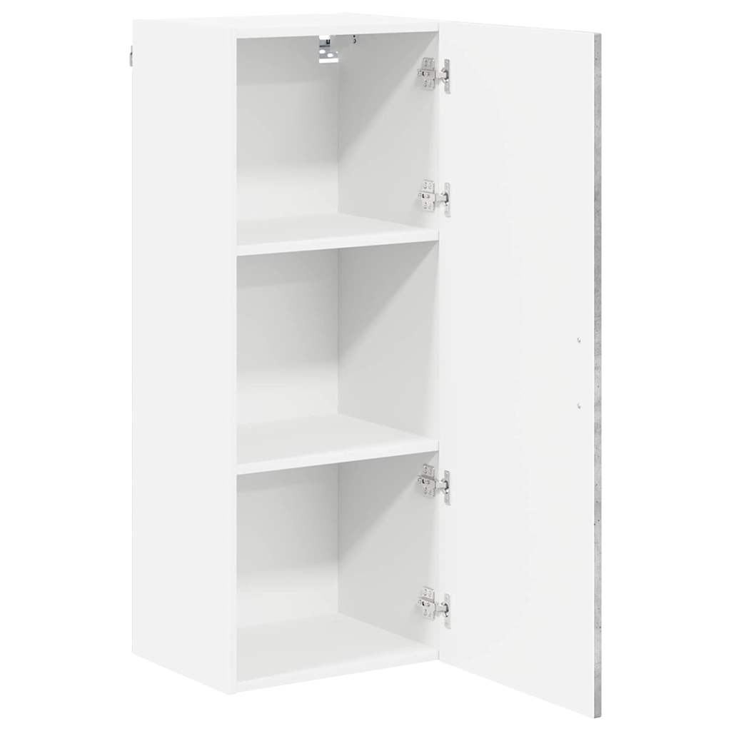 vidaXL Front do zmywarki Kalmar Betonowy szary 40 x 31 x 100 cm