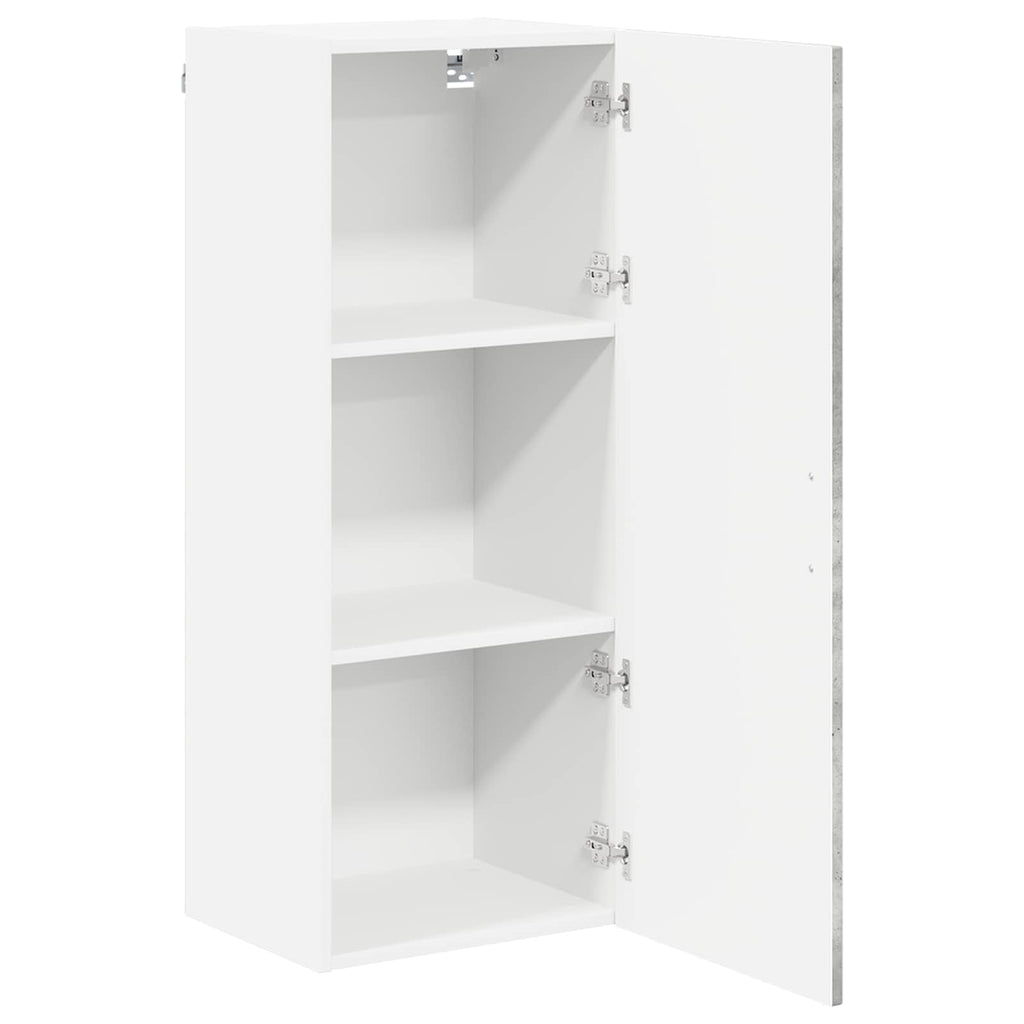 vidaXL Front do zmywarki Kalmar Betonowy szary 40 x 31 x 100 cm