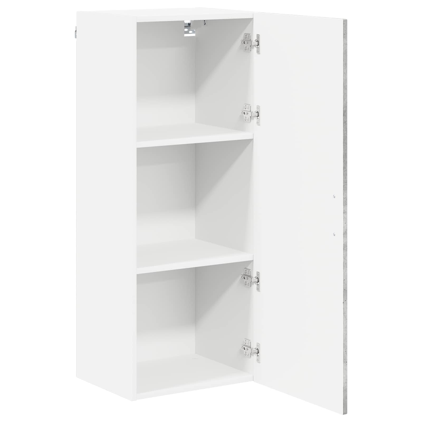 vidaXL Front do zmywarki Kalmar Betonowy szary 40 x 31 x 100 cm