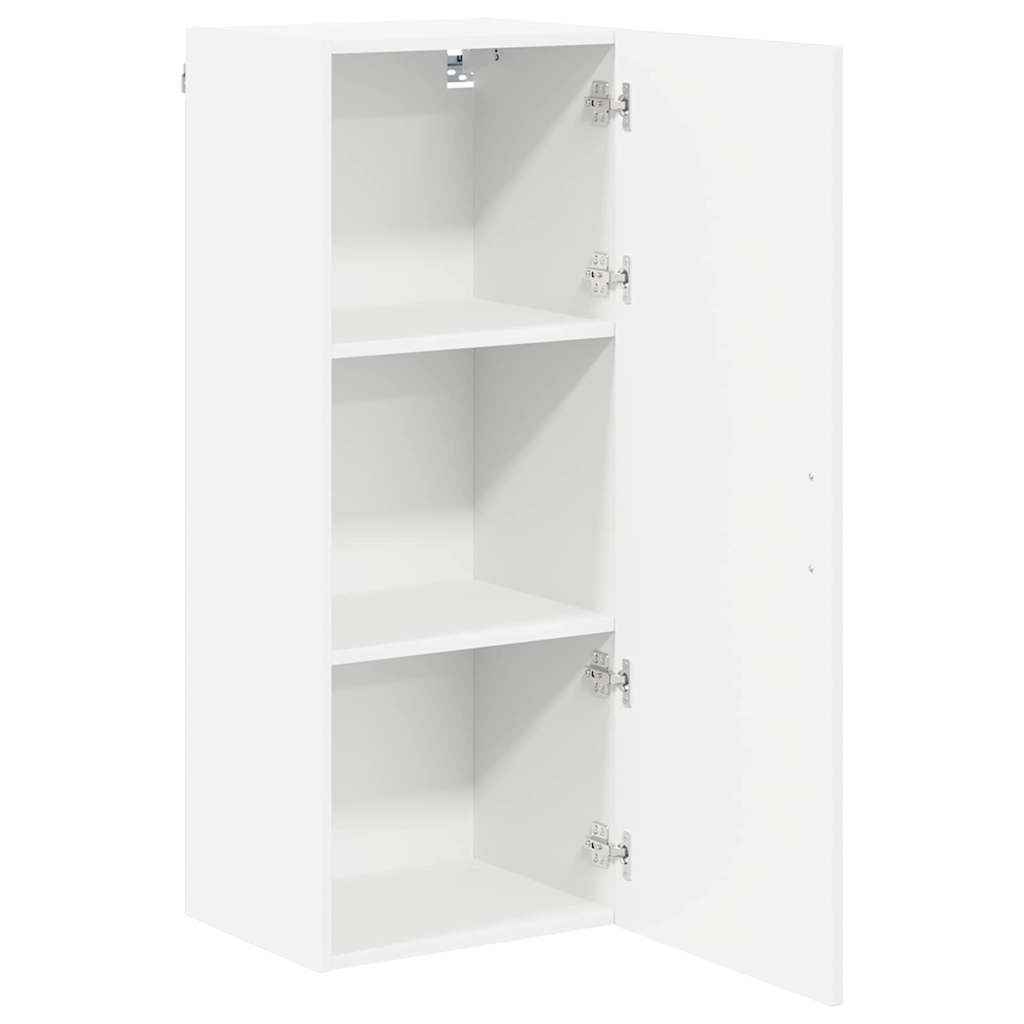 vidaXL Front do zmywarki Kalmar Wysoki połysk biały 40 x 31 x 100 cm