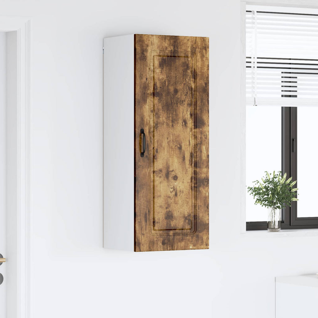 vidaXL Front do zmywarki Kalmar Dąb wędzony 40 x 31 x 100 cm