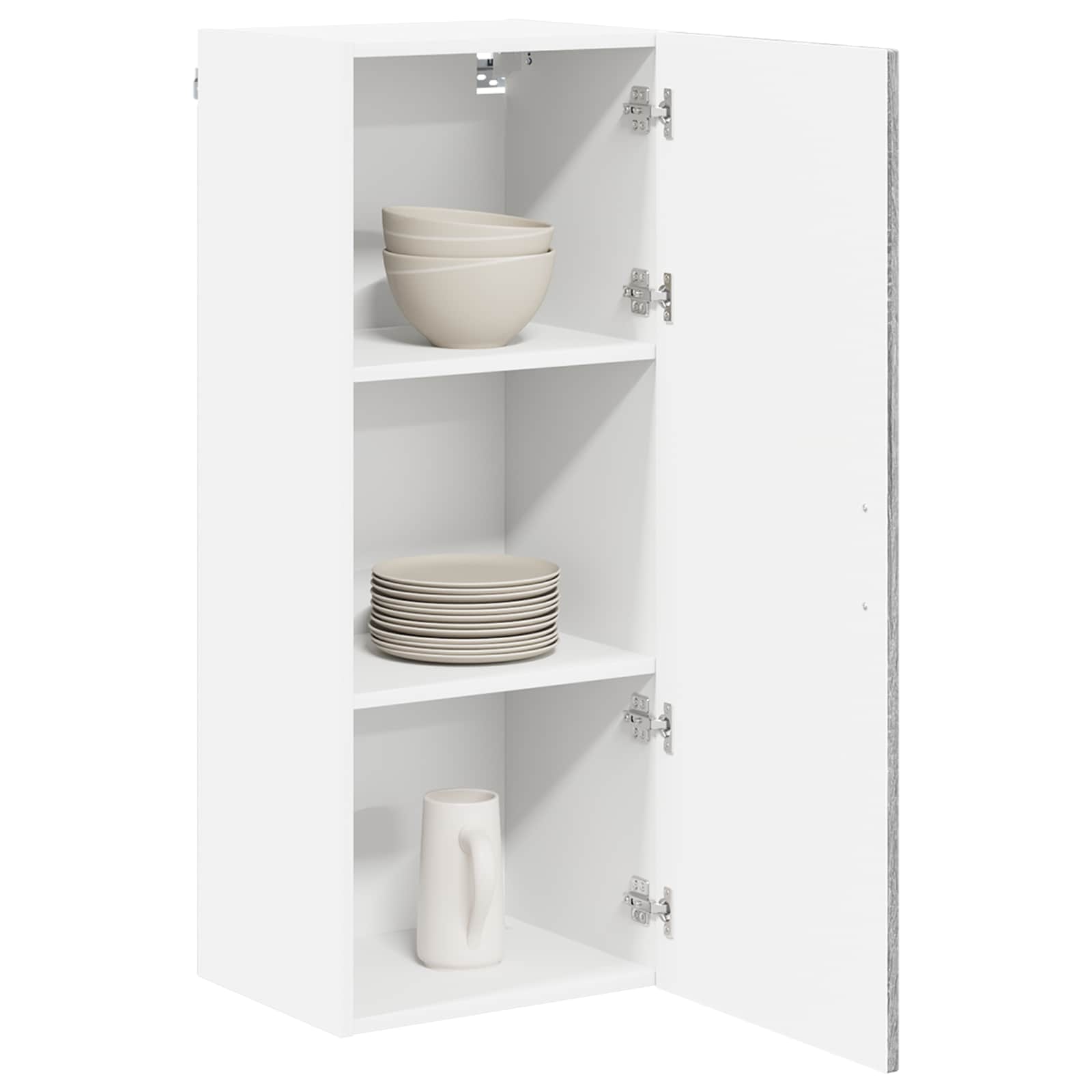 vidaXL Front do zmywarki Kalmar Szary Sonoma 40 x 31 x 100 cm