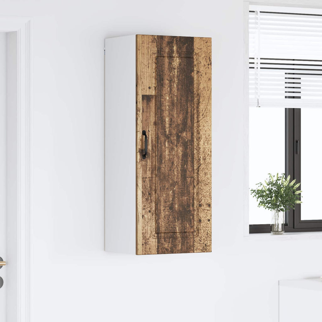 vidaXL Front do zmywarki Kalmar Stare drewno 40 x 31 x 100 cm
