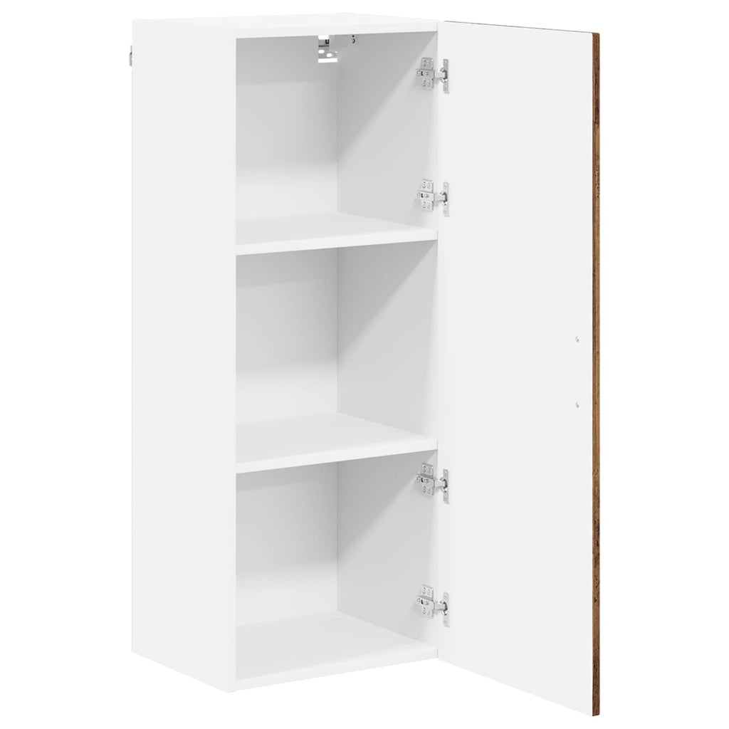 vidaXL Front do zmywarki Kalmar Stare drewno 40 x 31 x 100 cm