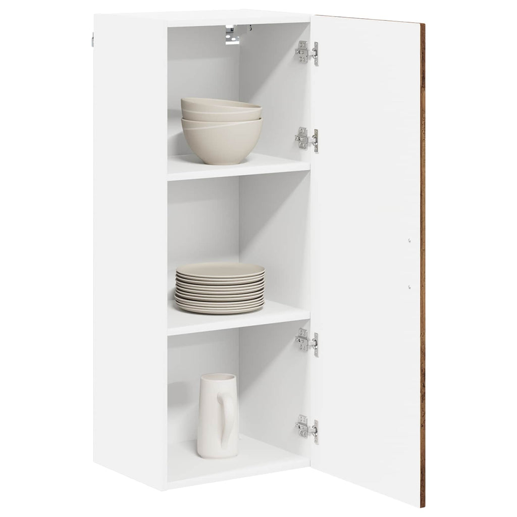 vidaXL Front do zmywarki Kalmar Stare drewno 40 x 31 x 100 cm