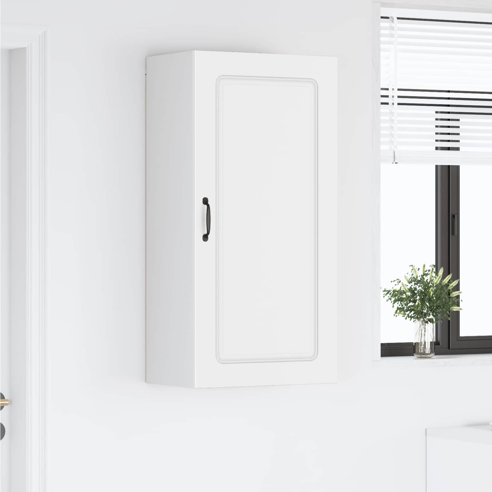 vidaXL Front do zmywarki Kalmar Biały 50 x 31 x 100 cm