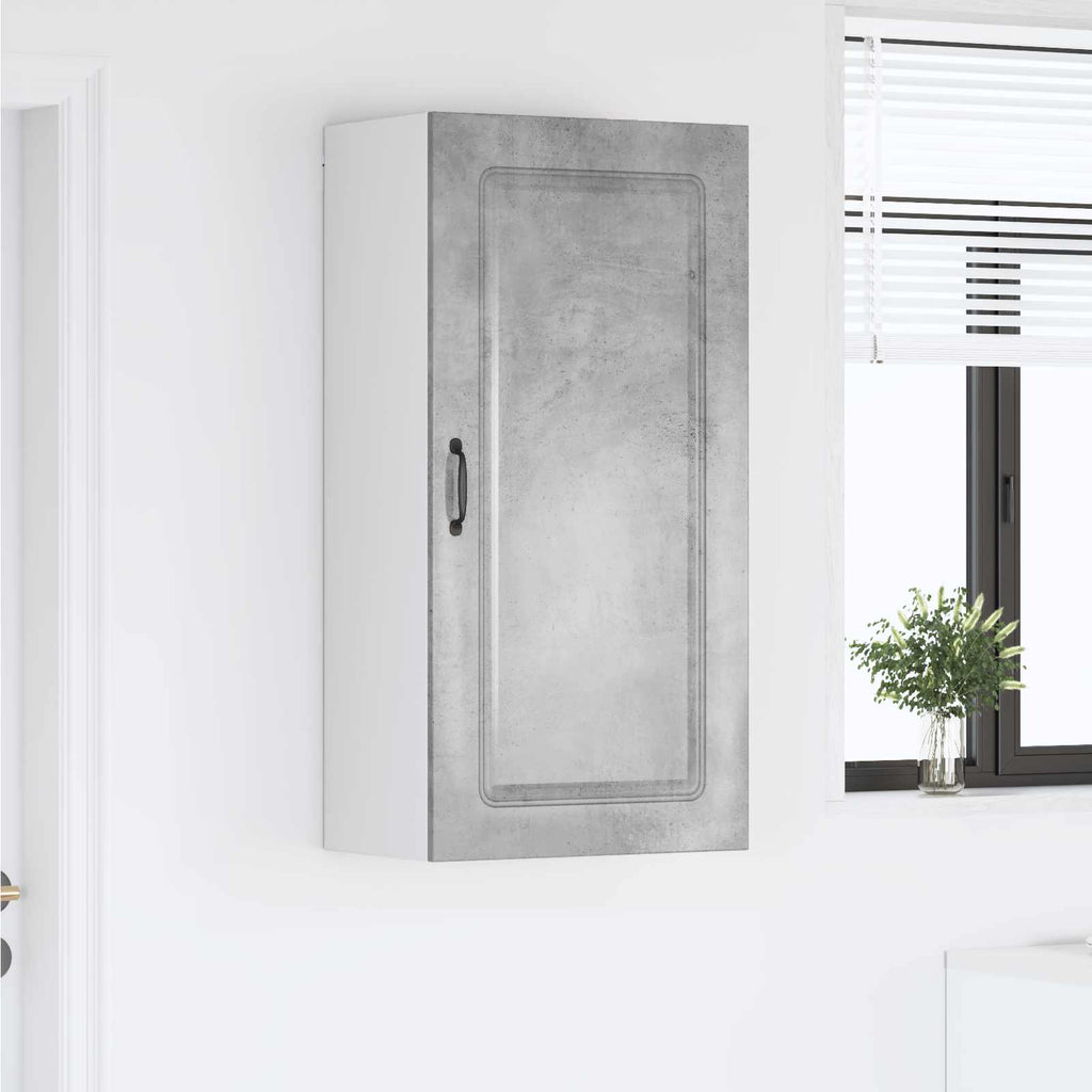 vidaXL Front do zmywarki Kalmar Betonowy szary 50 x 31 x 100 cm
