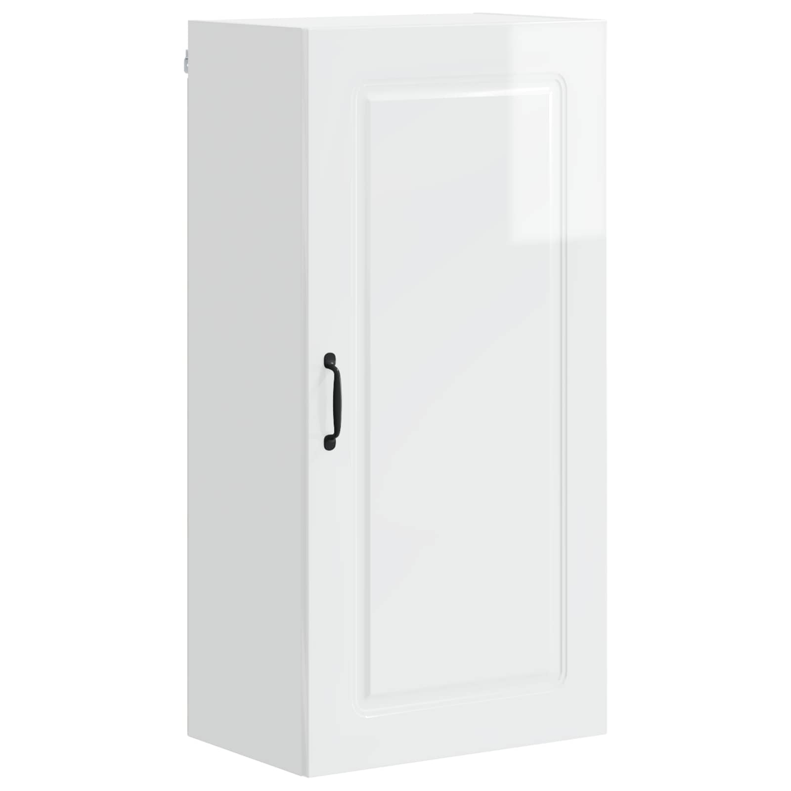 vidaXL Front do zmywarki Kalmar Wysoki połysk biały 50 x 31 x 100 cm