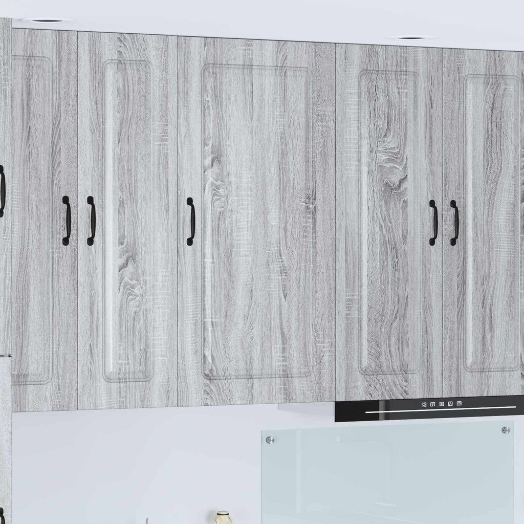 vidaXL Front do zmywarki Kalmar Szary Sonoma 50 x 31 x 100 cm