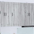 vidaXL Front do zmywarki Kalmar Szary Sonoma 50 x 31 x 100 cm