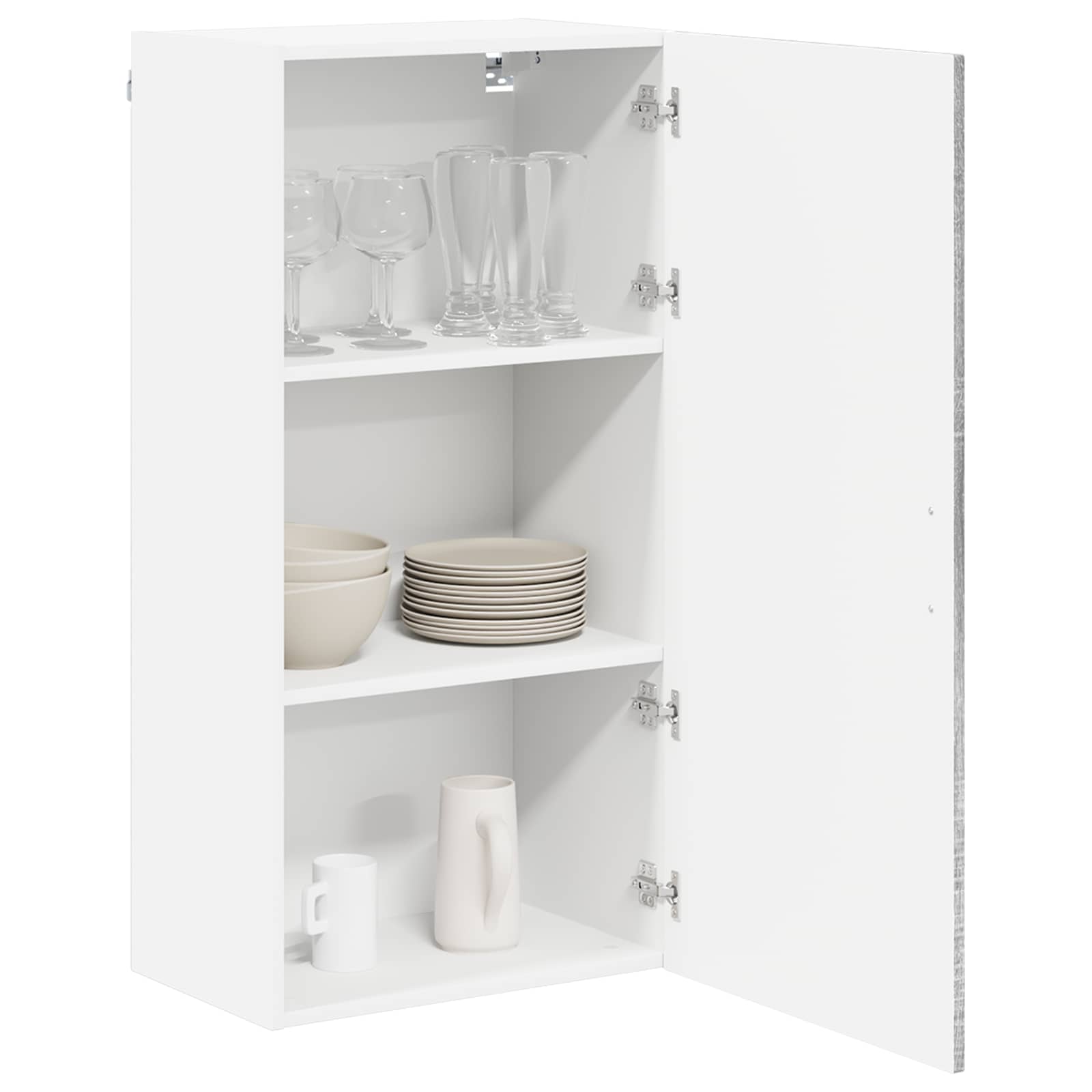 vidaXL Front do zmywarki Kalmar Szary Sonoma 50 x 31 x 100 cm