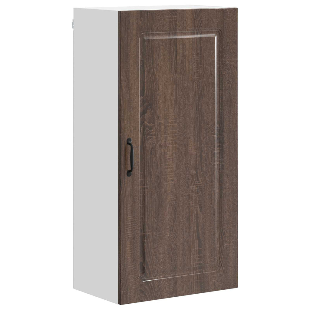 vidaXL Front do zmywarki Kalmar Brązowy dąb 50 x 31 x 100 cm