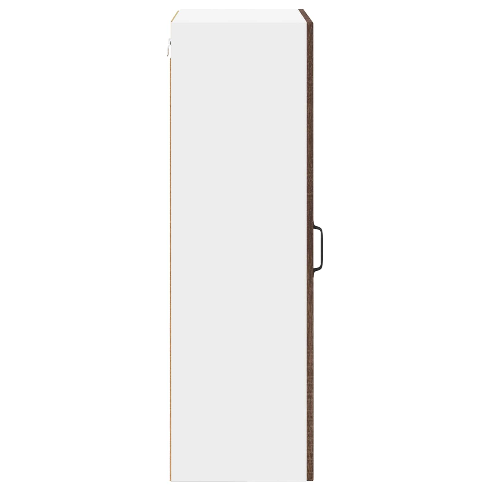 vidaXL Front do zmywarki Kalmar Brązowy dąb 50 x 31 x 100 cm