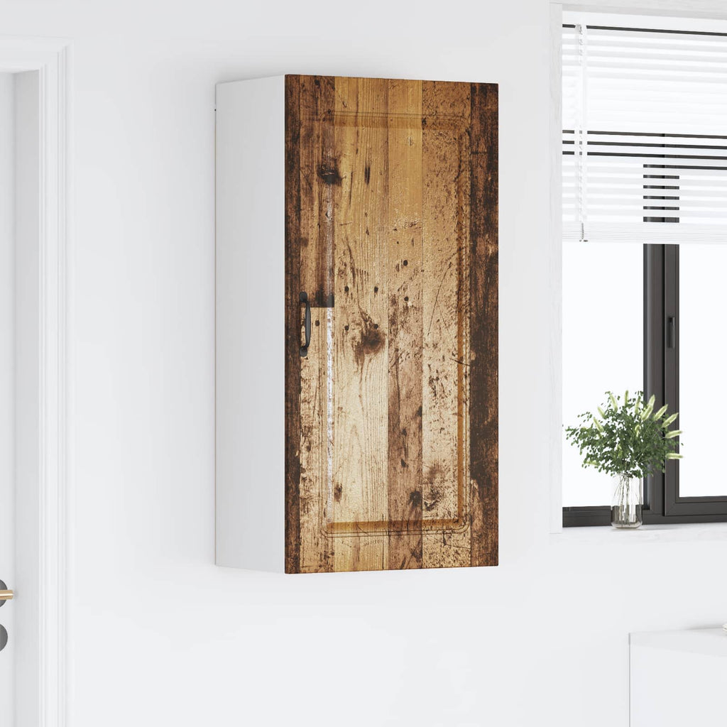 vidaXL Front do zmywarki Kalmar Stare drewno 50 x 31 x 100 cm