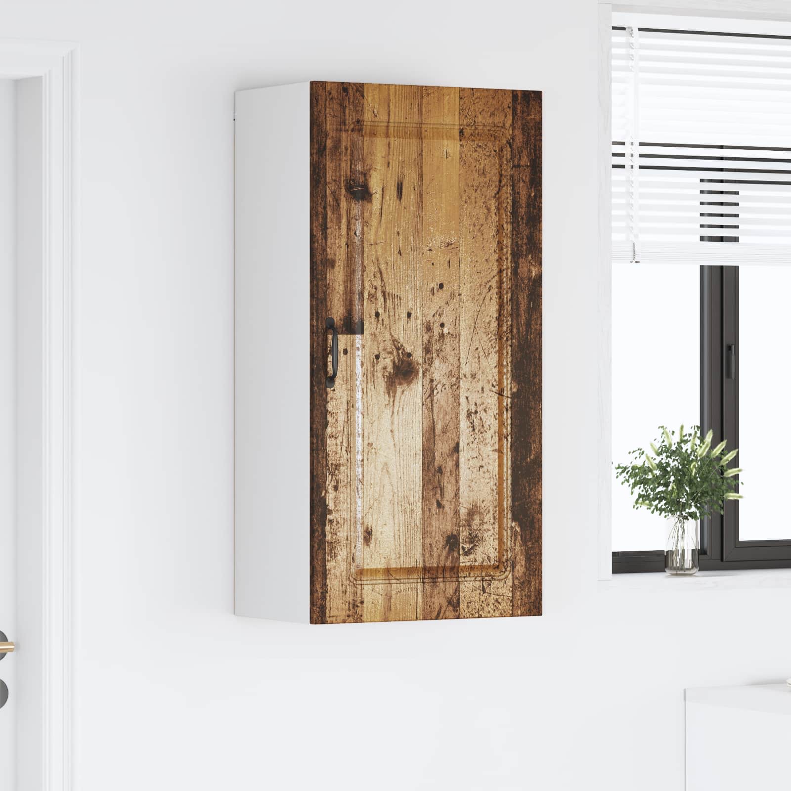 vidaXL Front do zmywarki Kalmar Stare drewno 50 x 31 x 100 cm