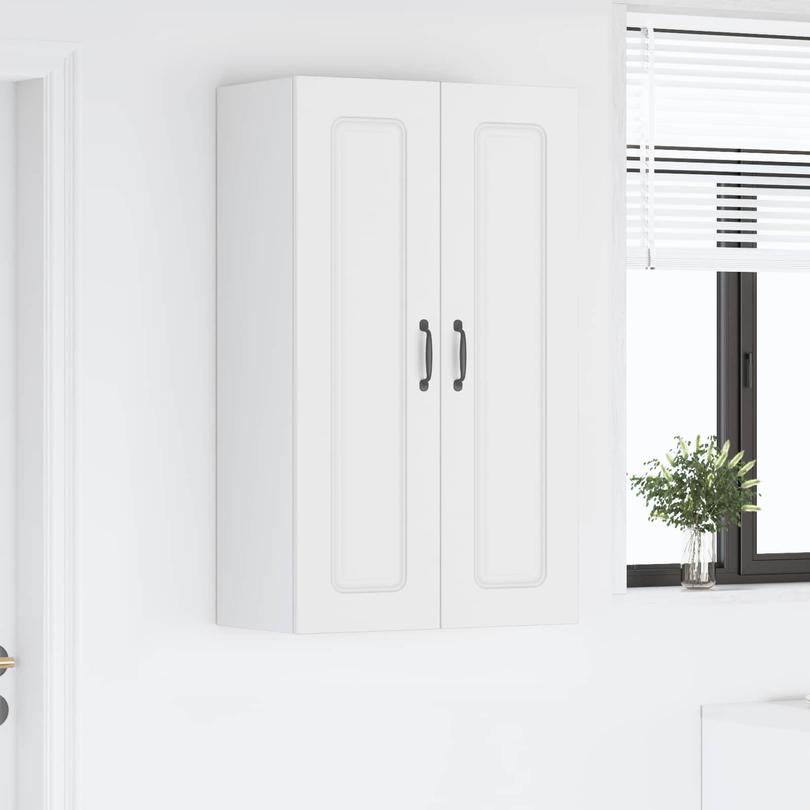 vidaXL Front do zmywarki Kalmar Biały 60 x 31 x 100 cm