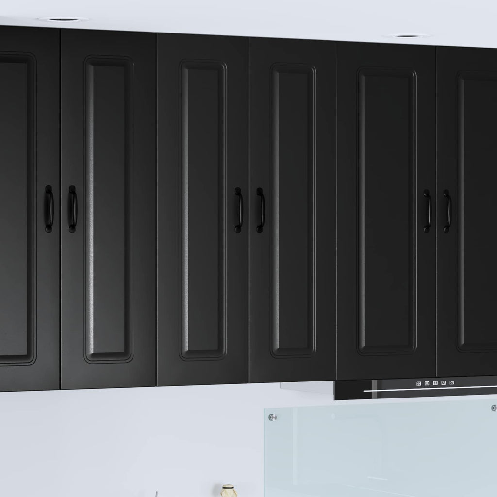 vidaXL Front do zmywarki Kalmar Czarny 60 x 31 x 100 cm