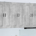 vidaXL Front do zmywarki Kalmar Betonowy szary 60 x 31 x 100 cm