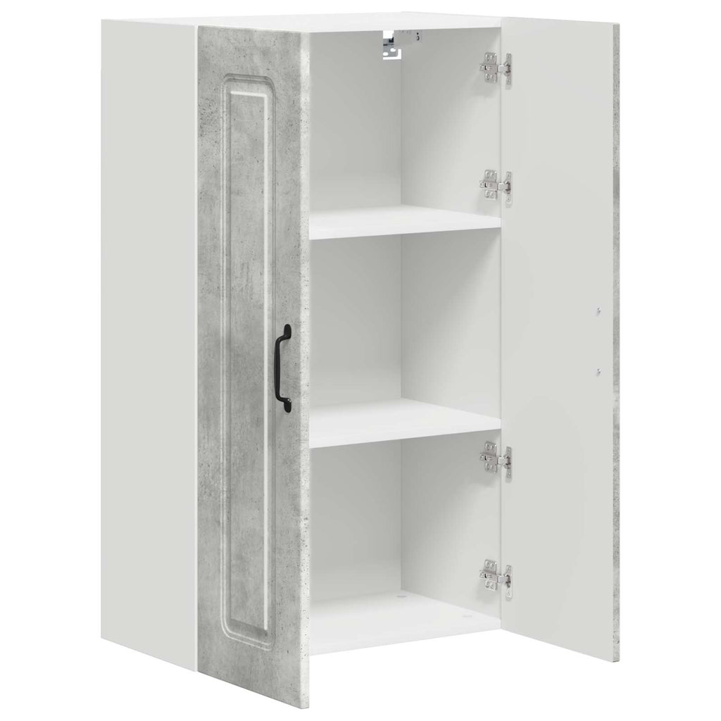 vidaXL Front do zmywarki Kalmar Betonowy szary 60 x 31 x 100 cm
