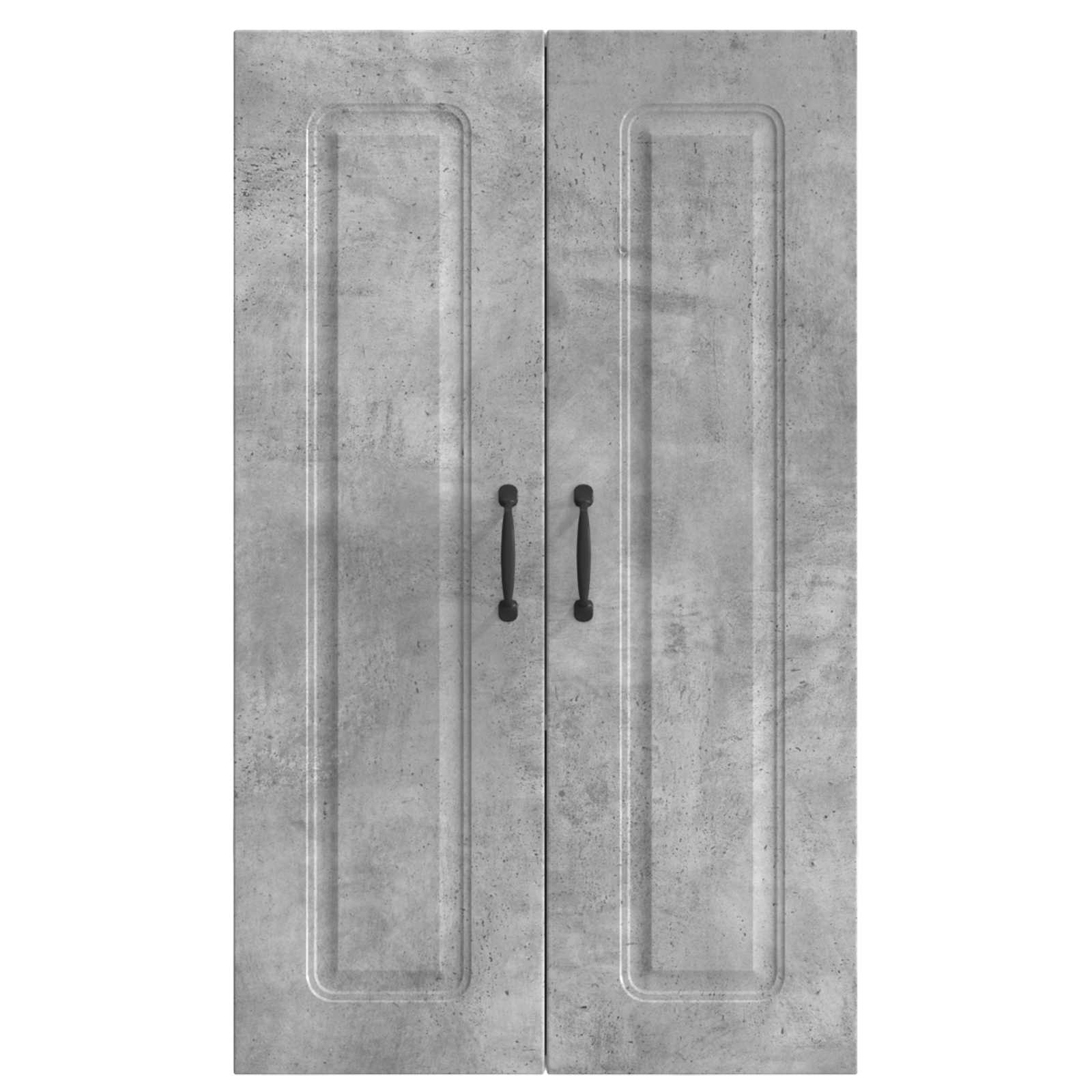 vidaXL Front do zmywarki Kalmar Betonowy szary 60 x 31 x 100 cm