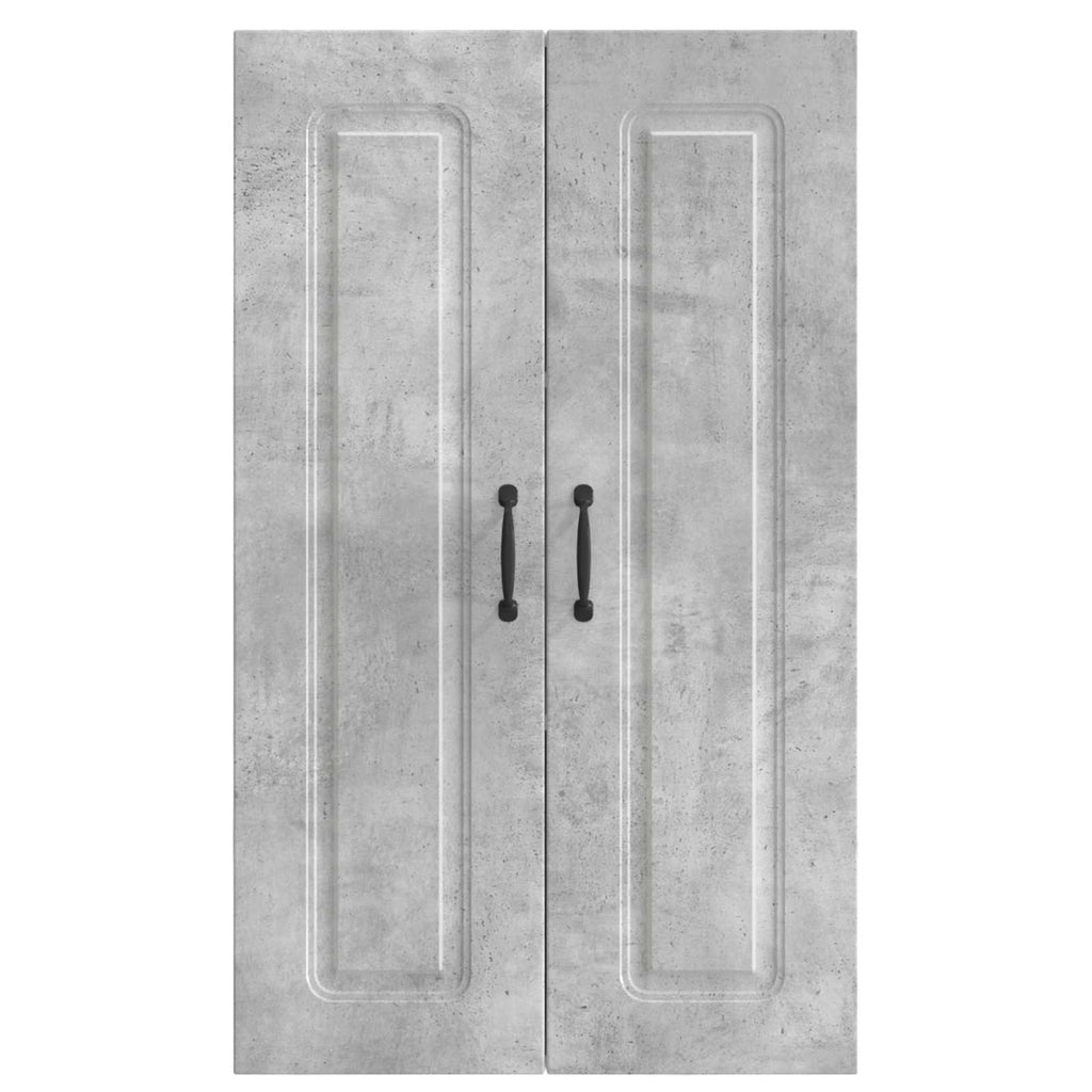 vidaXL Front do zmywarki Kalmar Betonowy szary 60 x 31 x 100 cm