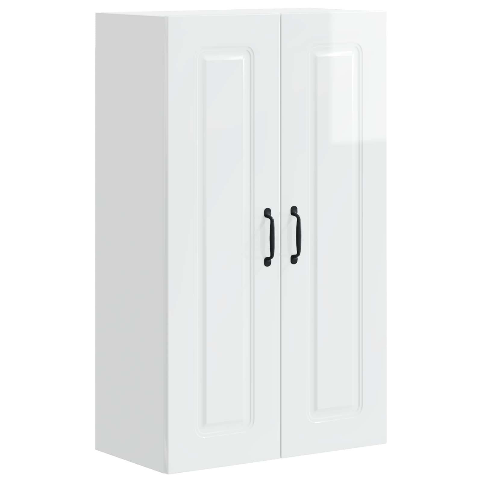 vidaXL Front do zmywarki Kalmar Wysoki połysk biały 60 x 31 x 100 cm
