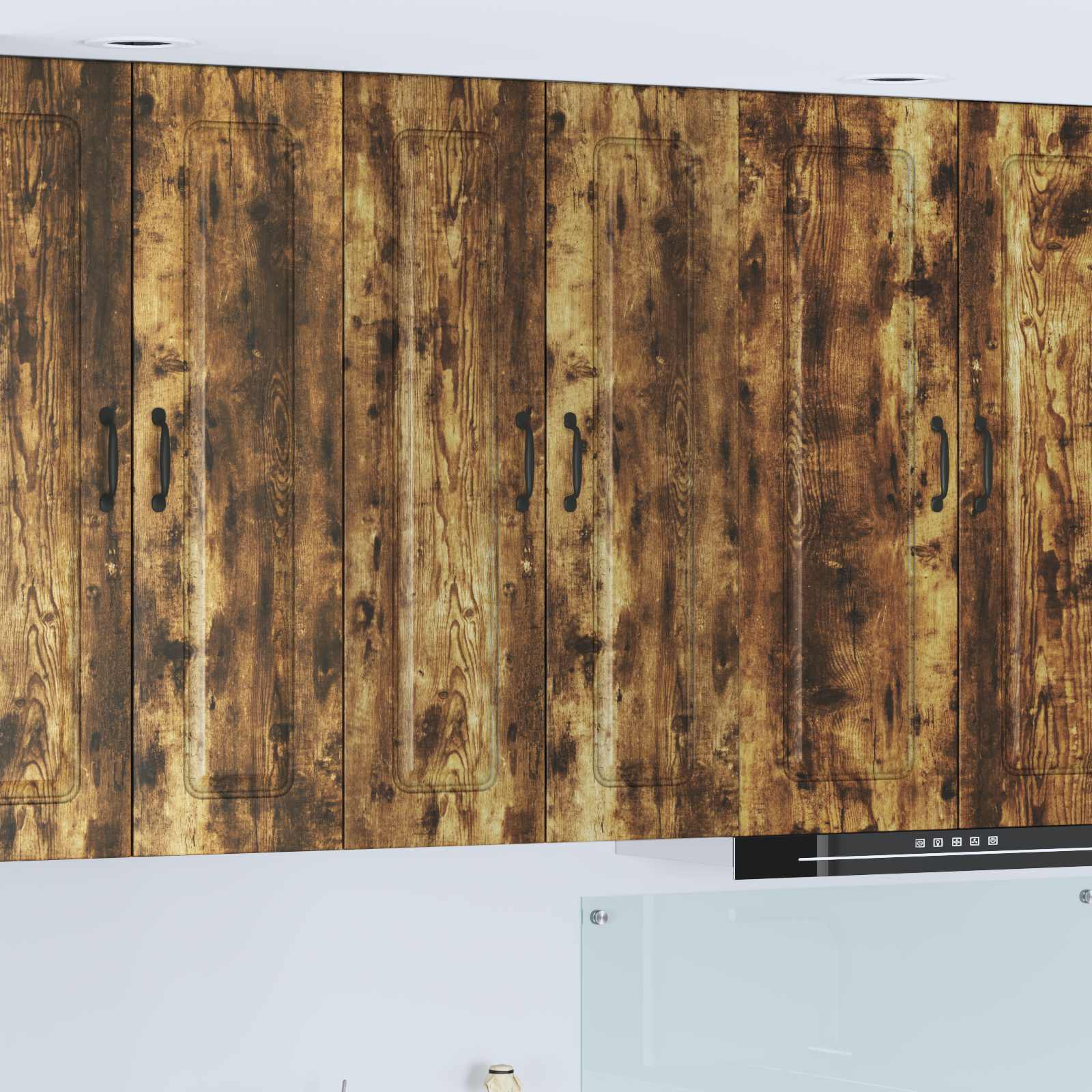 vidaXL Front do zmywarki Kalmar Dąb wędzony 60 x 31 x 100 cm