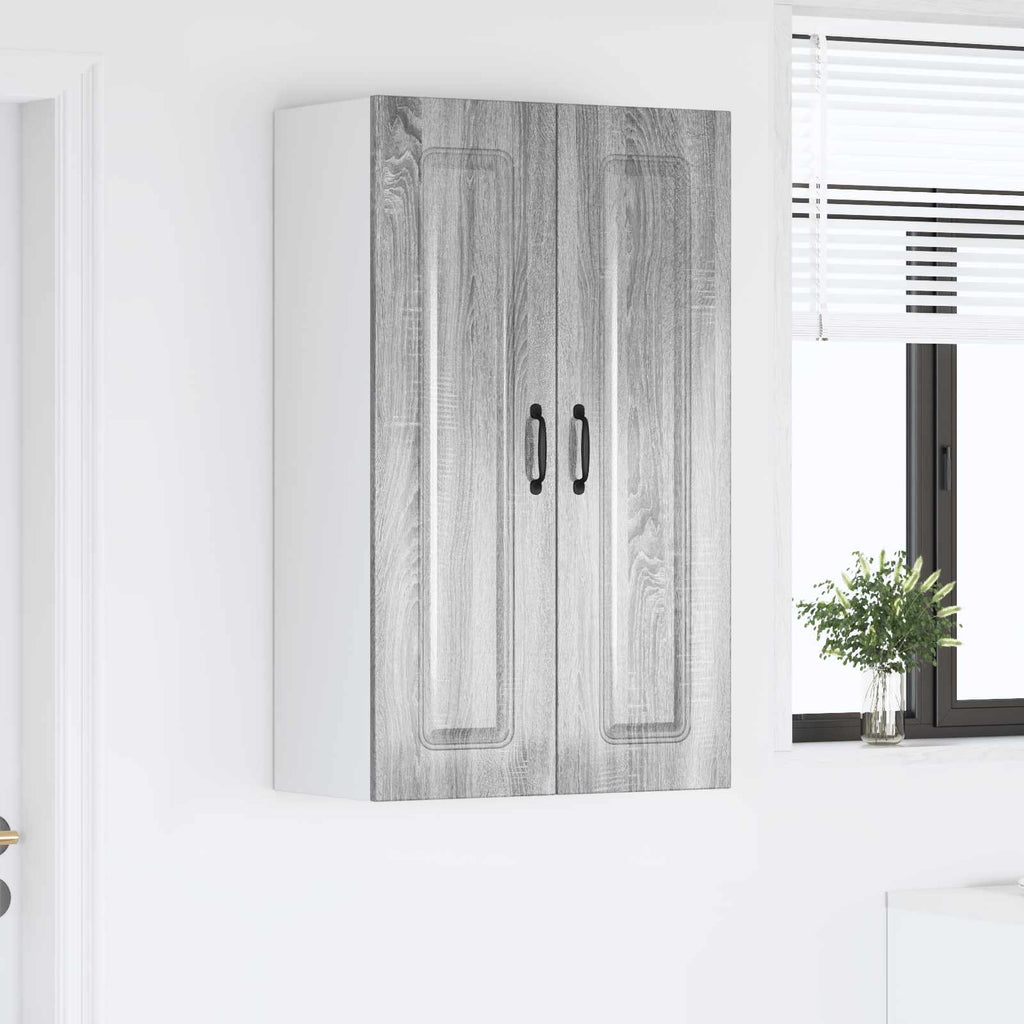 vidaXL Front do zmywarki Kalmar Szary Sonoma 60 x 31 x 100 cm