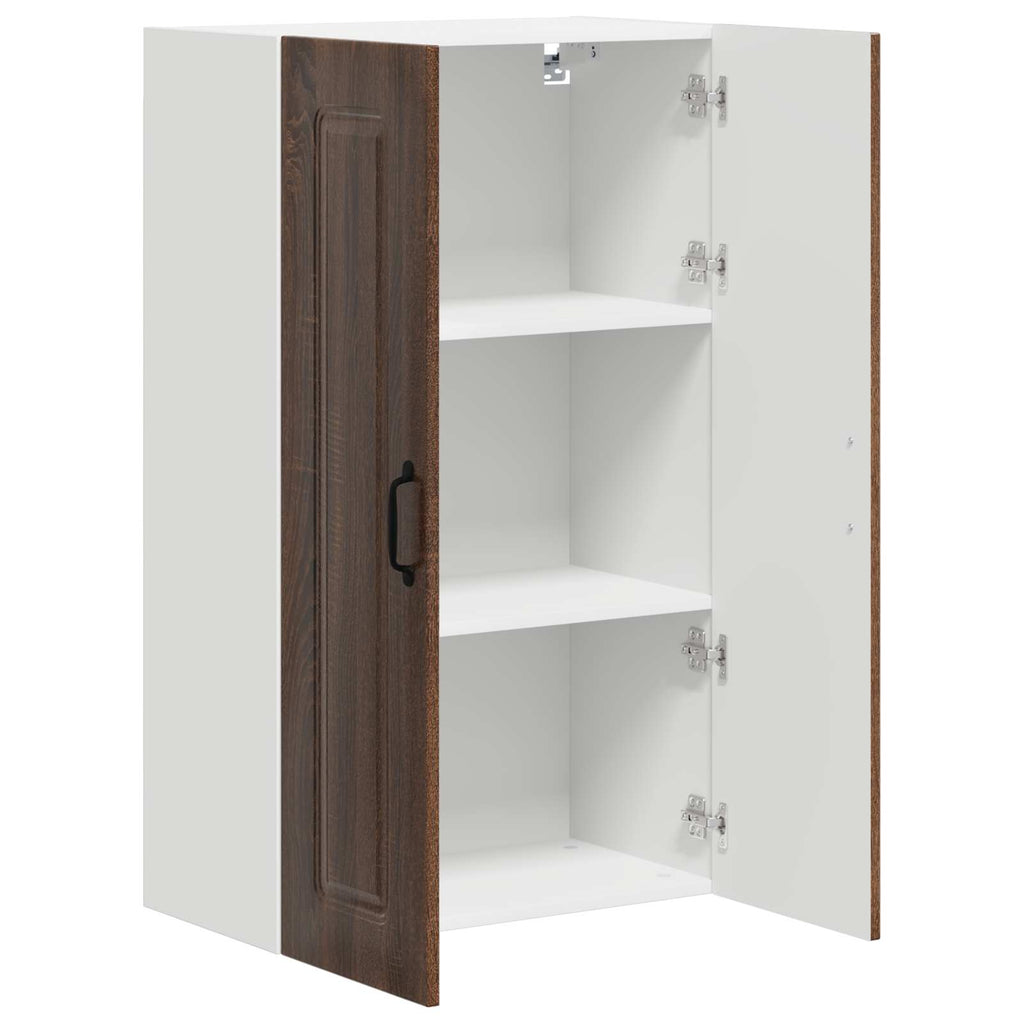 vidaXL Front do zmywarki Kalmar Brązowy dąb 60 x 31 x 100 cm