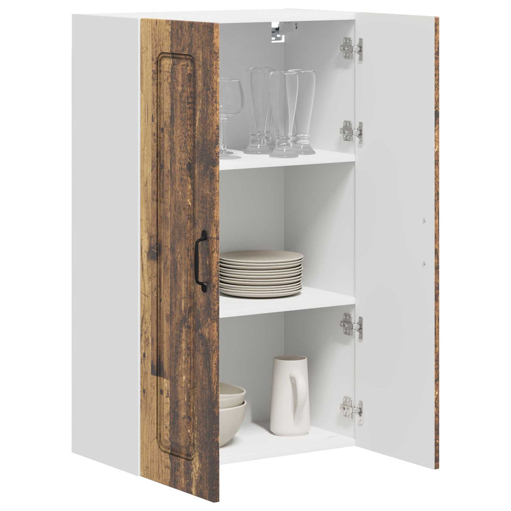 vidaXL Front do zmywarki Kalmar Stare drewno 60 x 31 x 100 cm