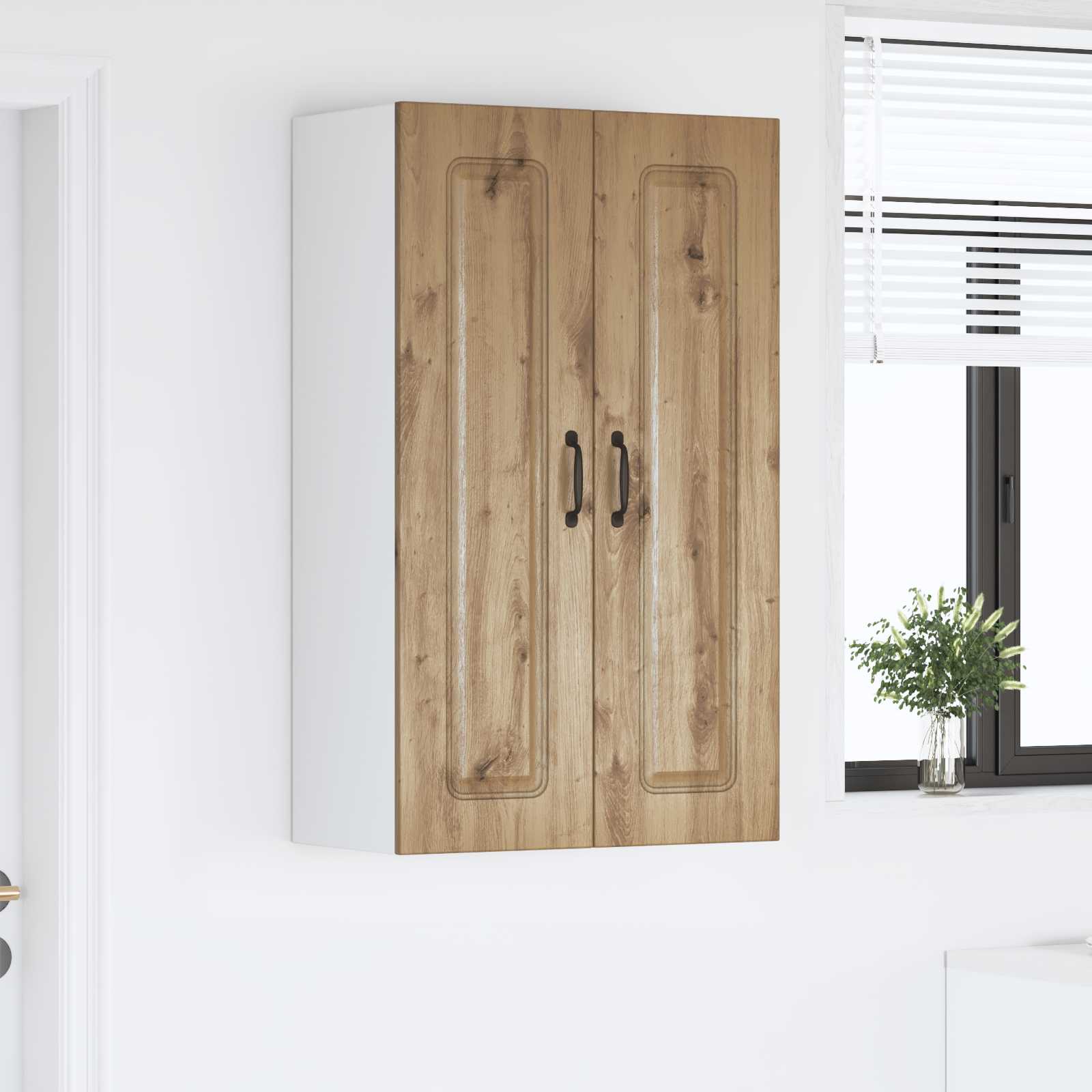 vidaXL Front do zmywarki Kalmar Dąb rzemieślniczy 60 x 31 x 100 cm