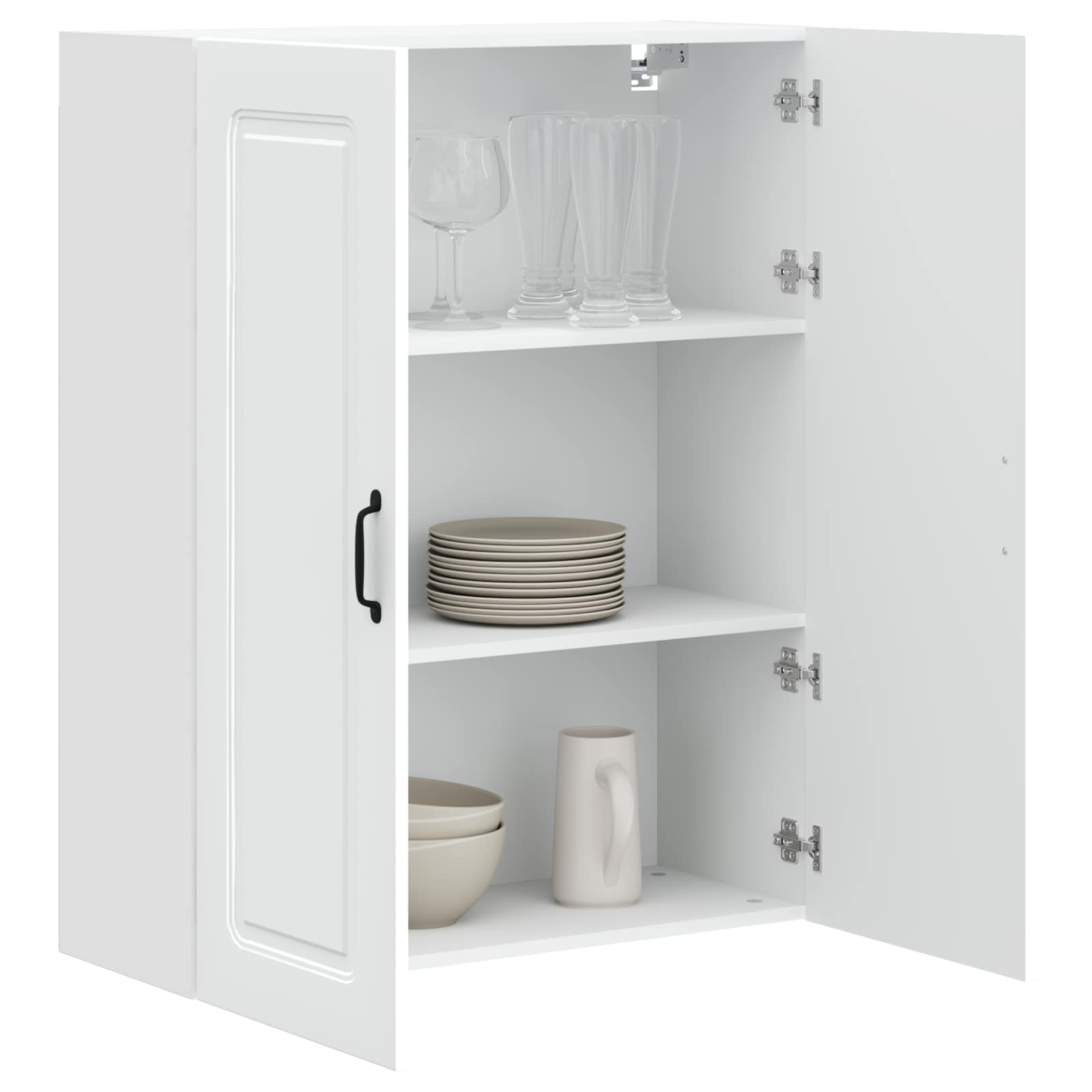 vidaXL Front do zmywarki Kalmar Biały 80 x 31 x 100 cm